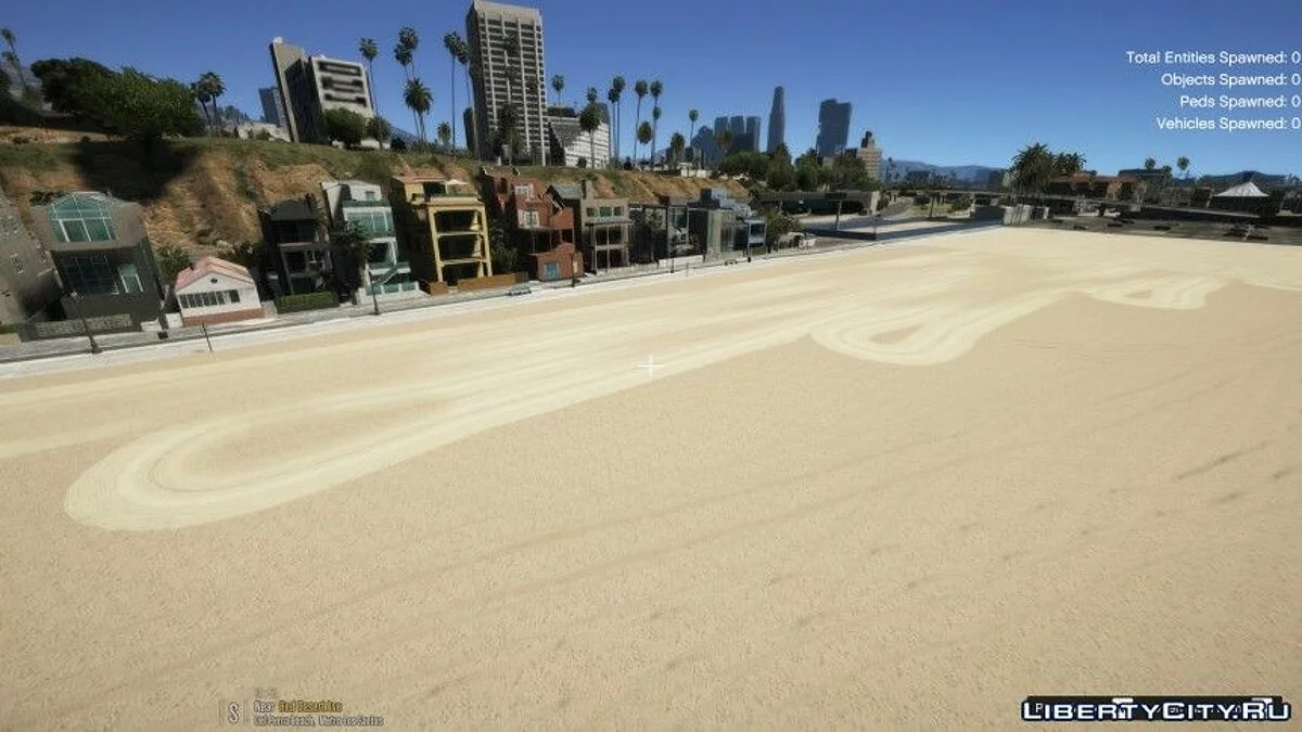 Увеличение растительности на пляже Дель Пьерро / GTA 5