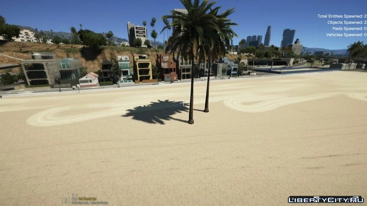 Увеличение растительности на пляже Дель Пьерро / GTA 5