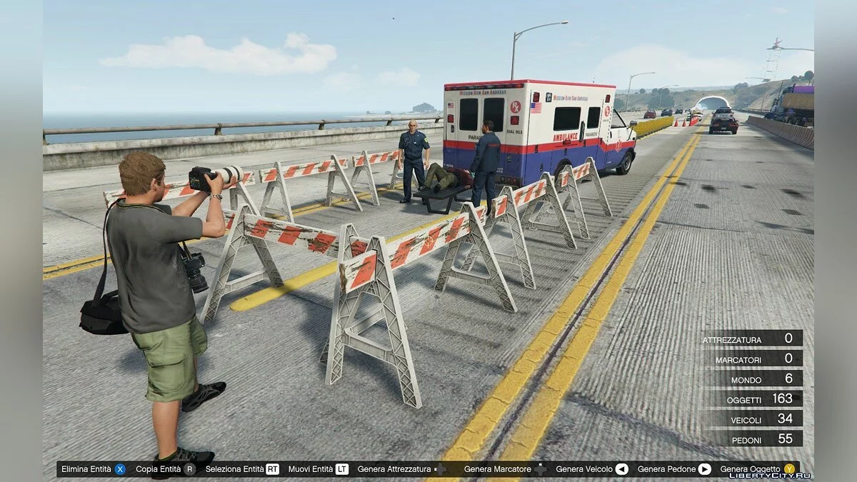 Авария на мосту / GTA 5