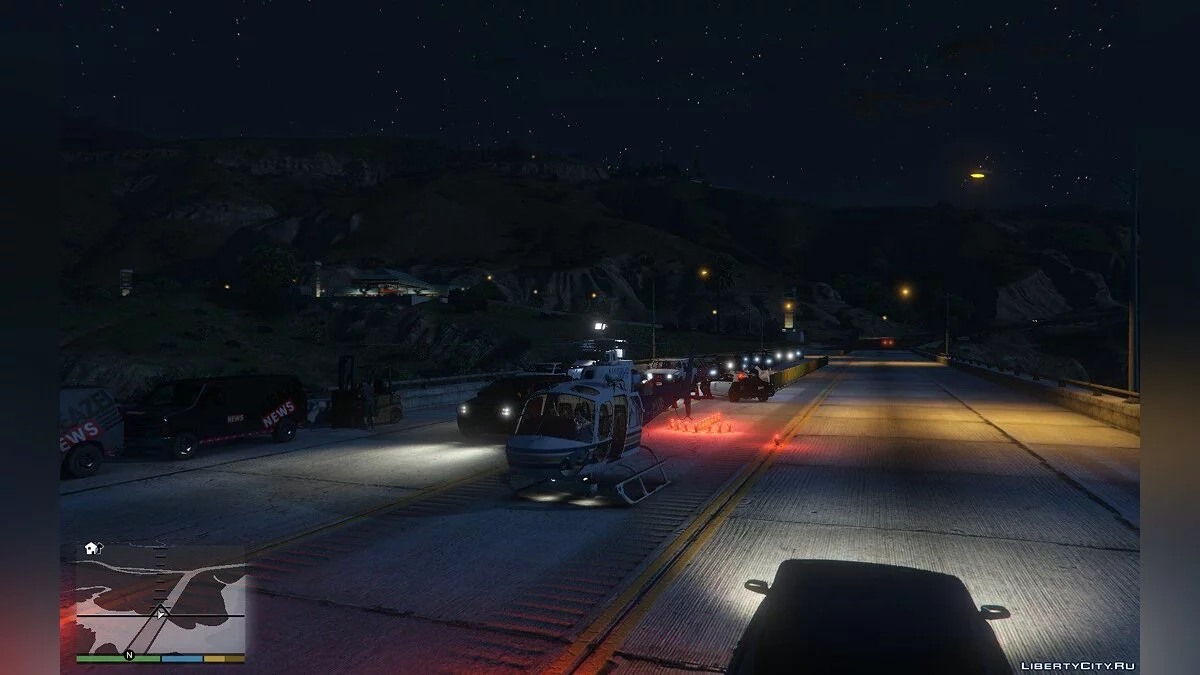 Авария на мосту / GTA 5