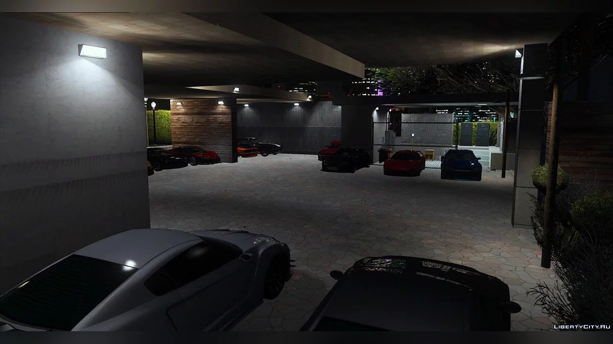 Гараж в центре Вайнвуда / GTA 5