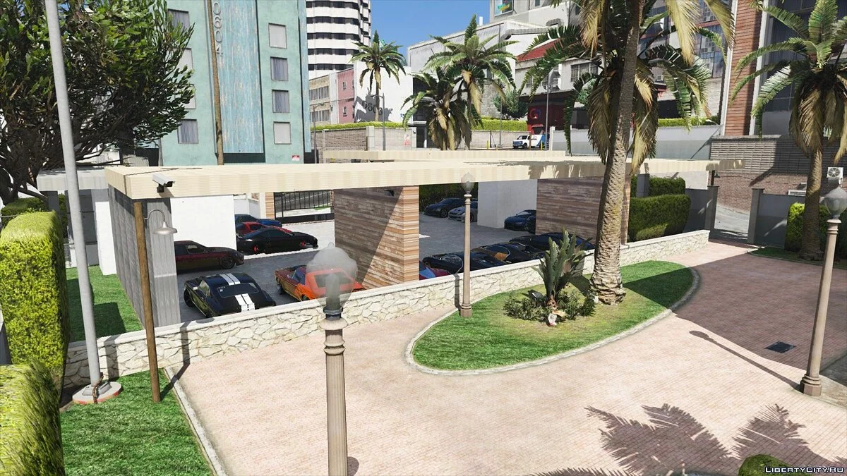 Гараж в центре Вайнвуда / GTA 5