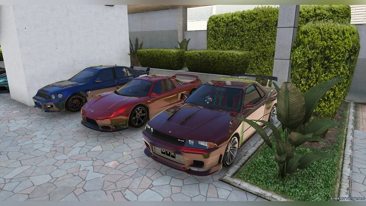 Гараж в центре Вайнвуда / GTA 5