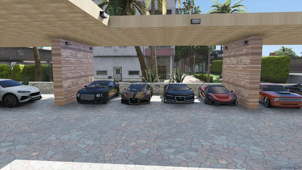 Гараж в центре Вайнвуда / GTA 5