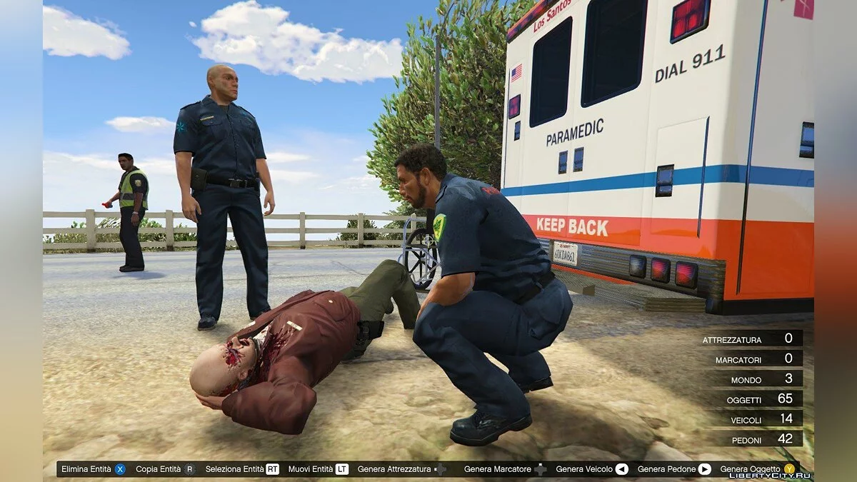 Крушение вертолета в Вайнвуде / GTA 5