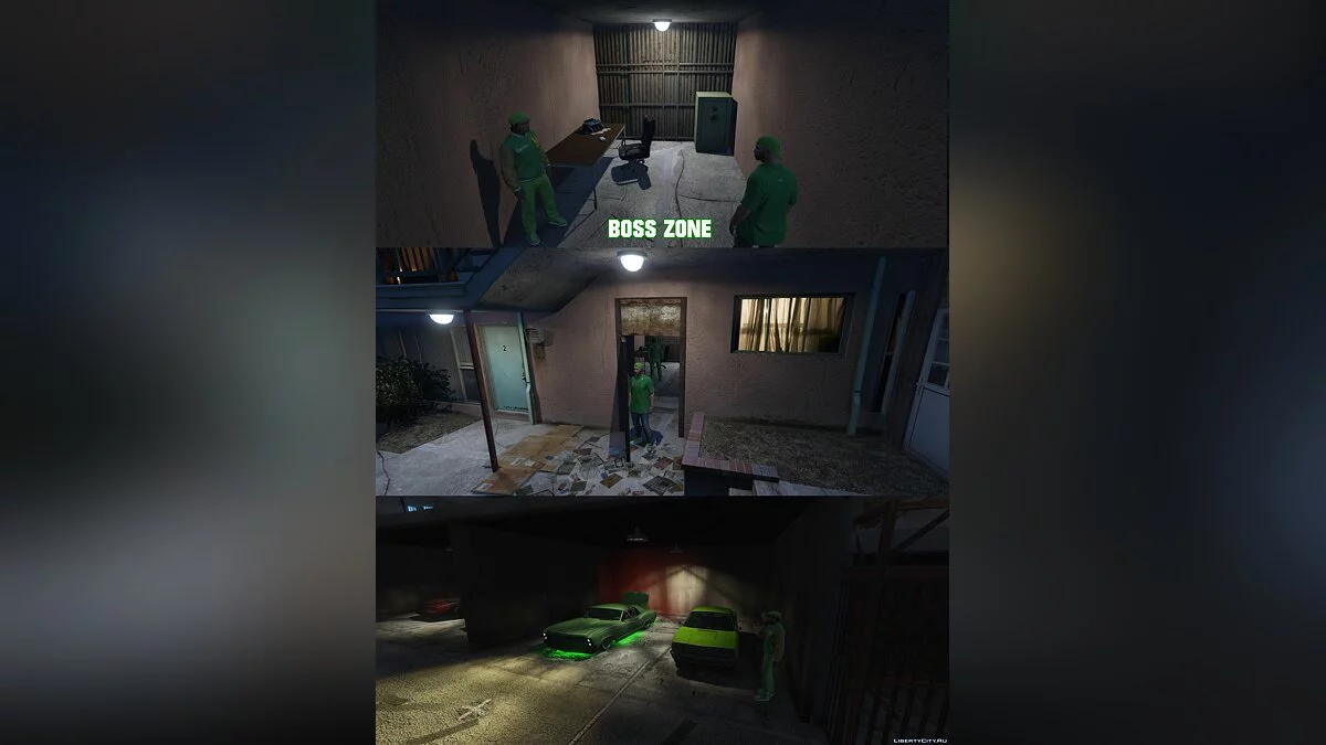 Обновленная база семьи Гроув / GTA 5