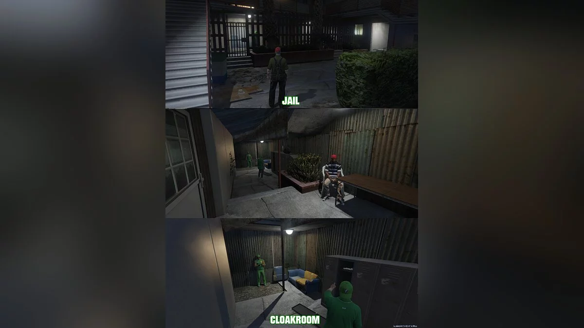 Обновленная база семьи Гроув / GTA 5