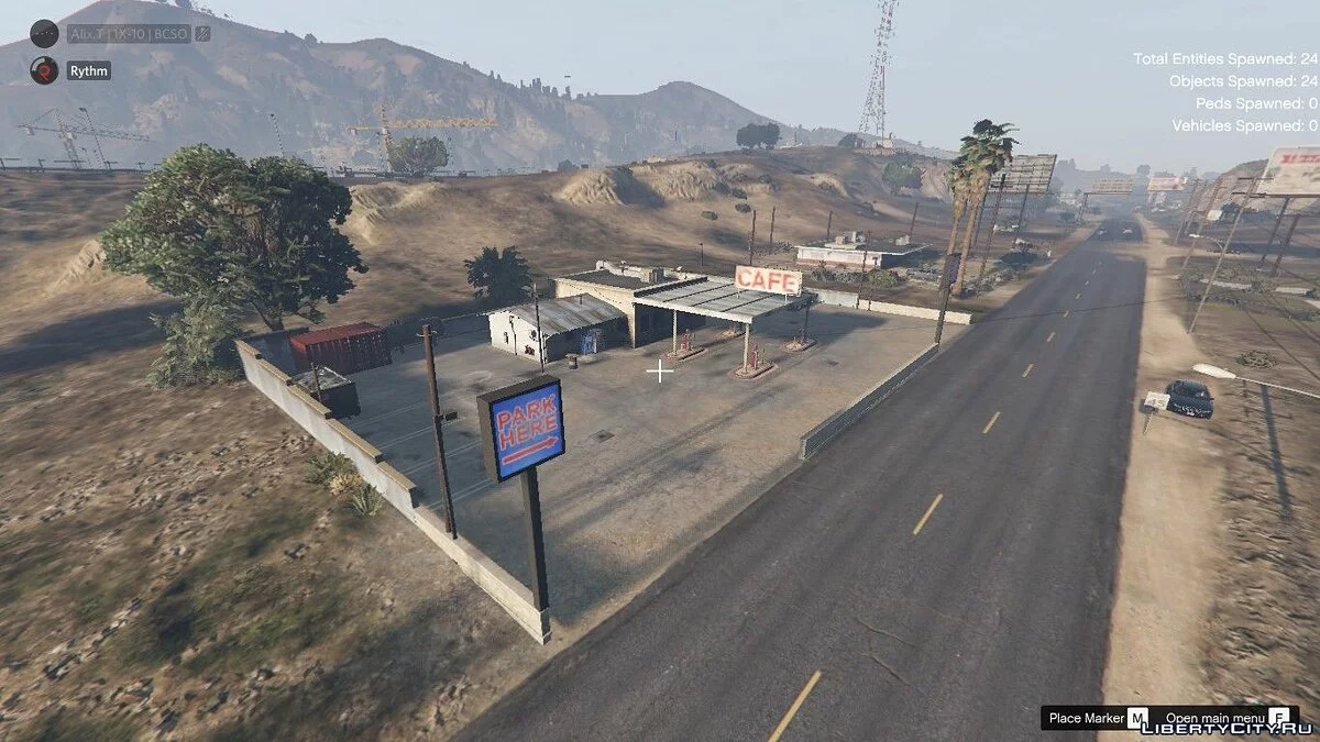 Обновленная заправка на дороге 68 / GTA 5