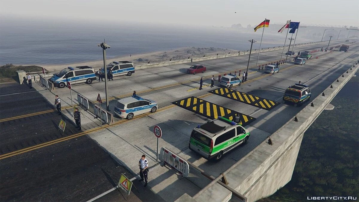 Пограничный патруль | Немецкая пограничная станция / GTA 5