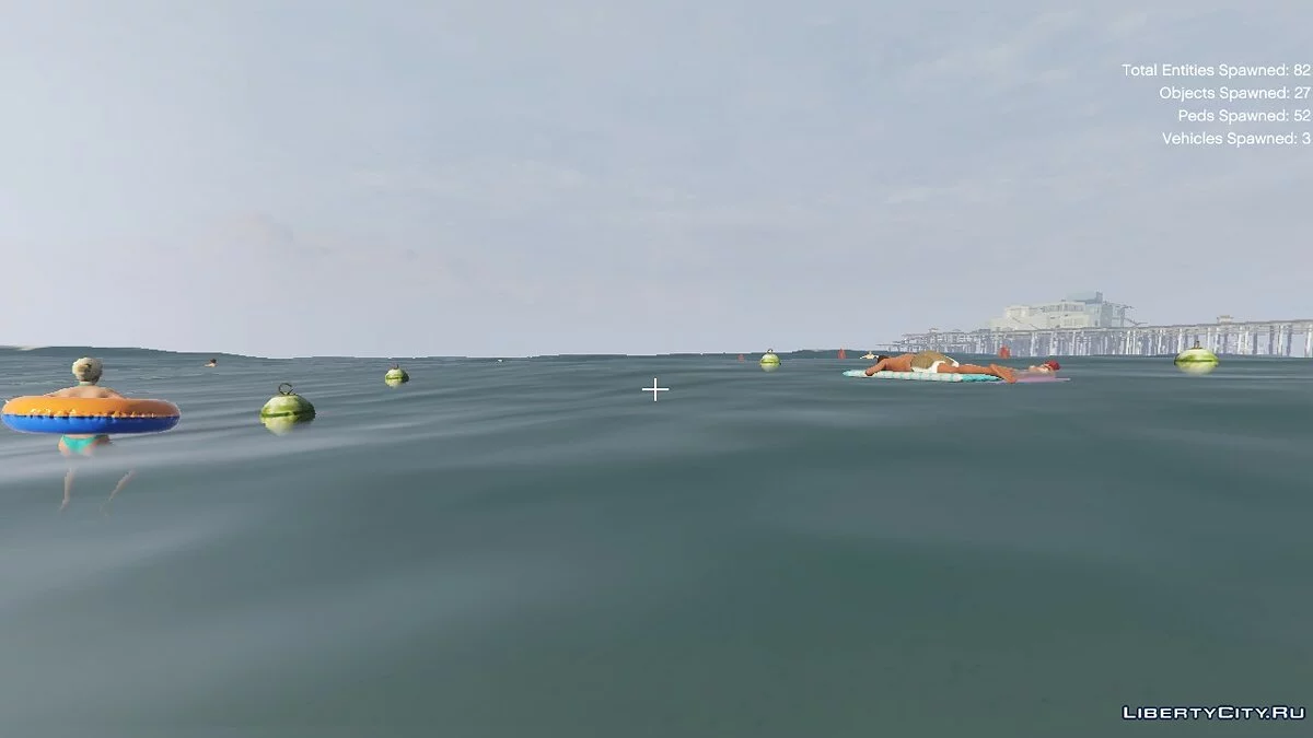 Реалистичный пляж / GTA 5