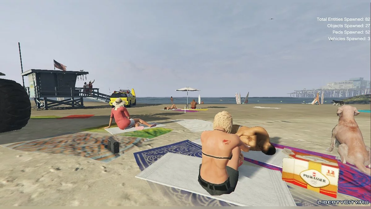 Реалистичный пляж / GTA 5