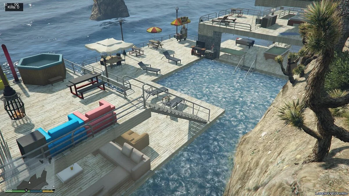 Роскошная вилла на тропическом острове / GTA 5