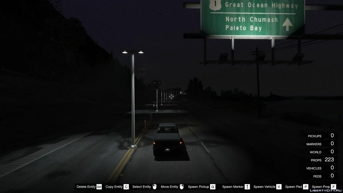 Улучшенное освещение на шоссе / GTA 5