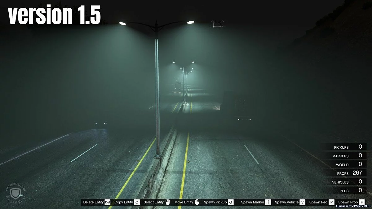 Улучшенное освещение на шоссе / GTA 5