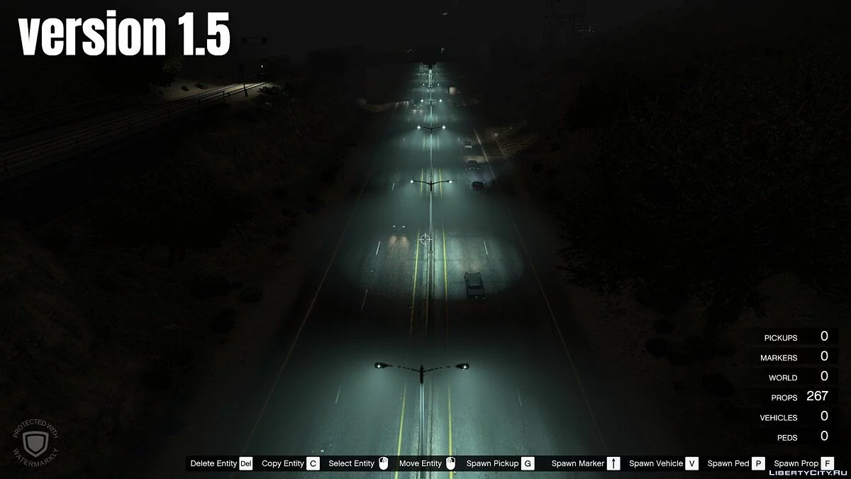 Улучшенное освещение на шоссе / GTA 5