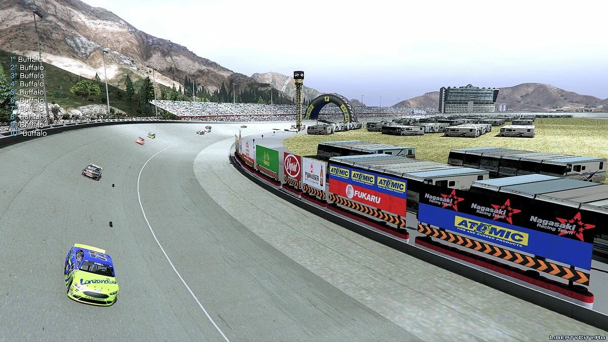 Гоночный трек NASCAR Texas Super Speedway / GTA 5