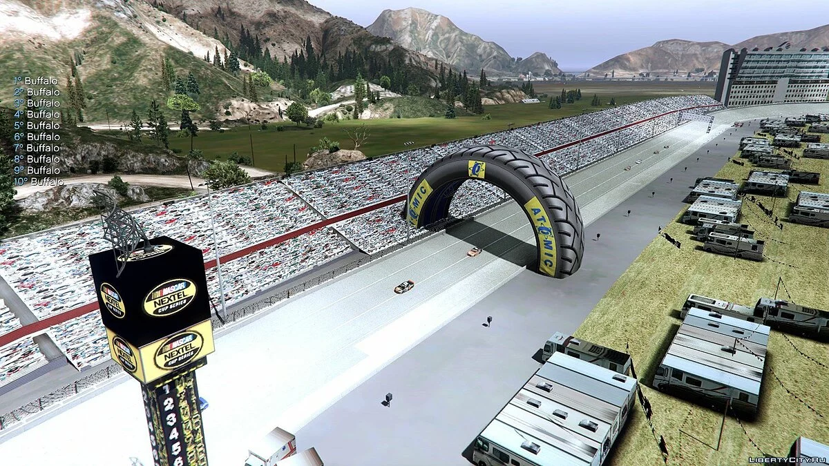 Гоночный трек NASCAR Texas Super Speedway / GTA 5