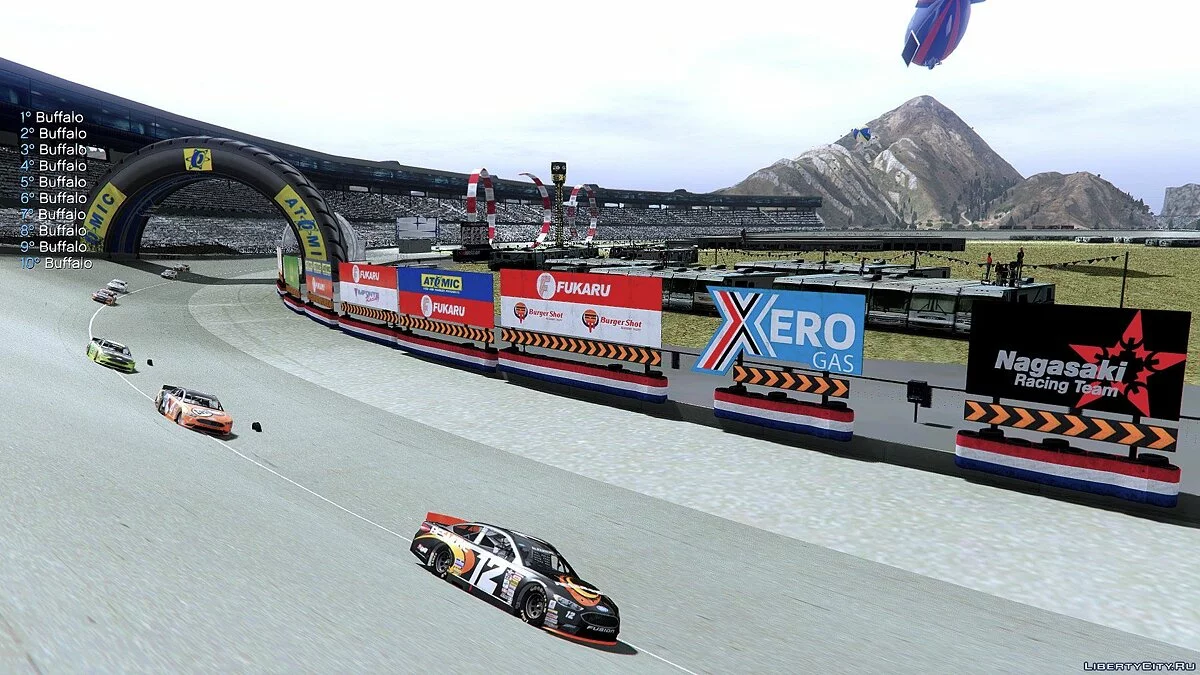 Гоночный трек NASCAR Texas Super Speedway / GTA 5