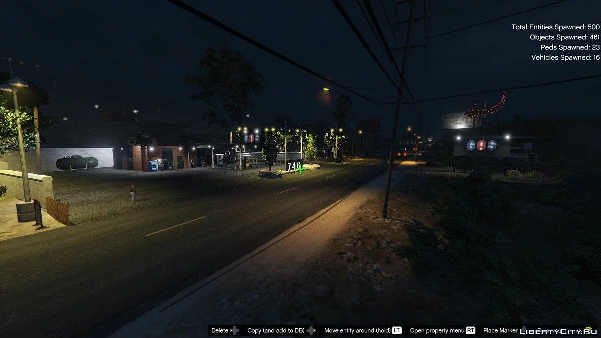 Обновленная заправка на шоссе 68 / GTA 5