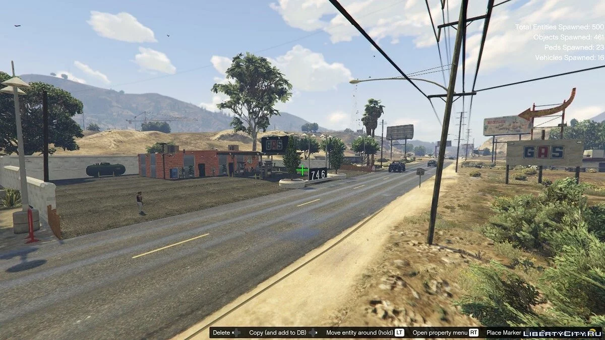 Обновленная заправка на шоссе 68 / GTA 5