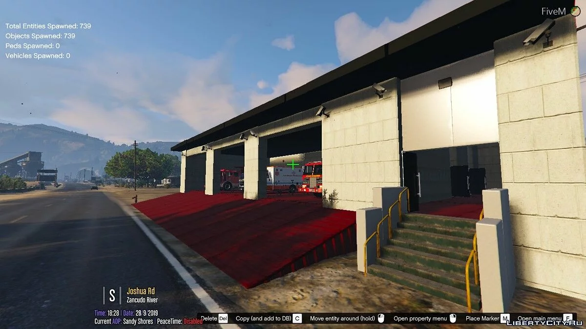 Пожарная станция на Джошуа роад / GTA 5