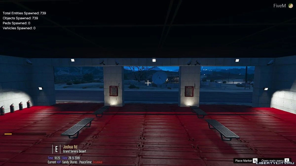 Пожарная станция на Джошуа роад / GTA 5