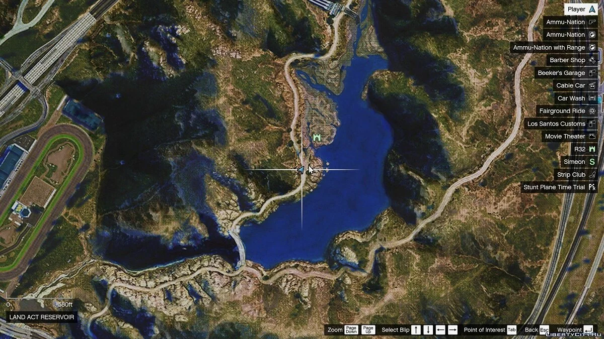 Рыбацкий домик на озере / GTA 5