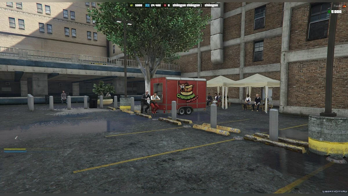 Улучшение парковки в центре Лос-Сантоса / GTA 5