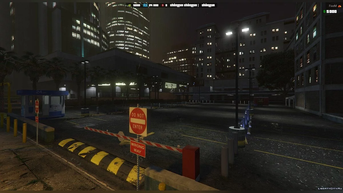 Улучшение парковки в центре Лос-Сантоса / GTA 5