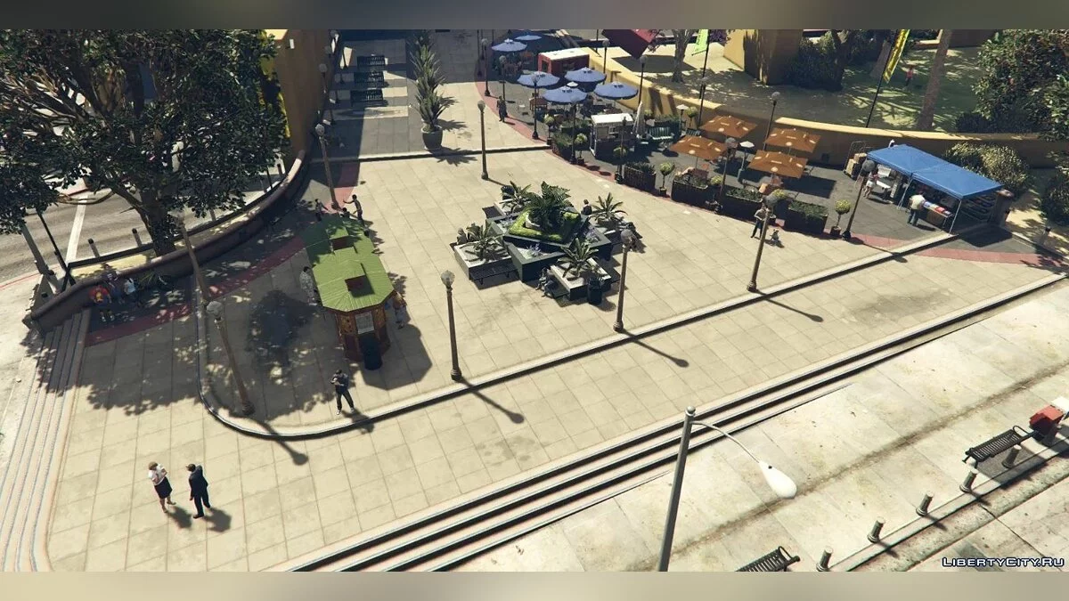 Улучшенная центральная площадь / GTA 5