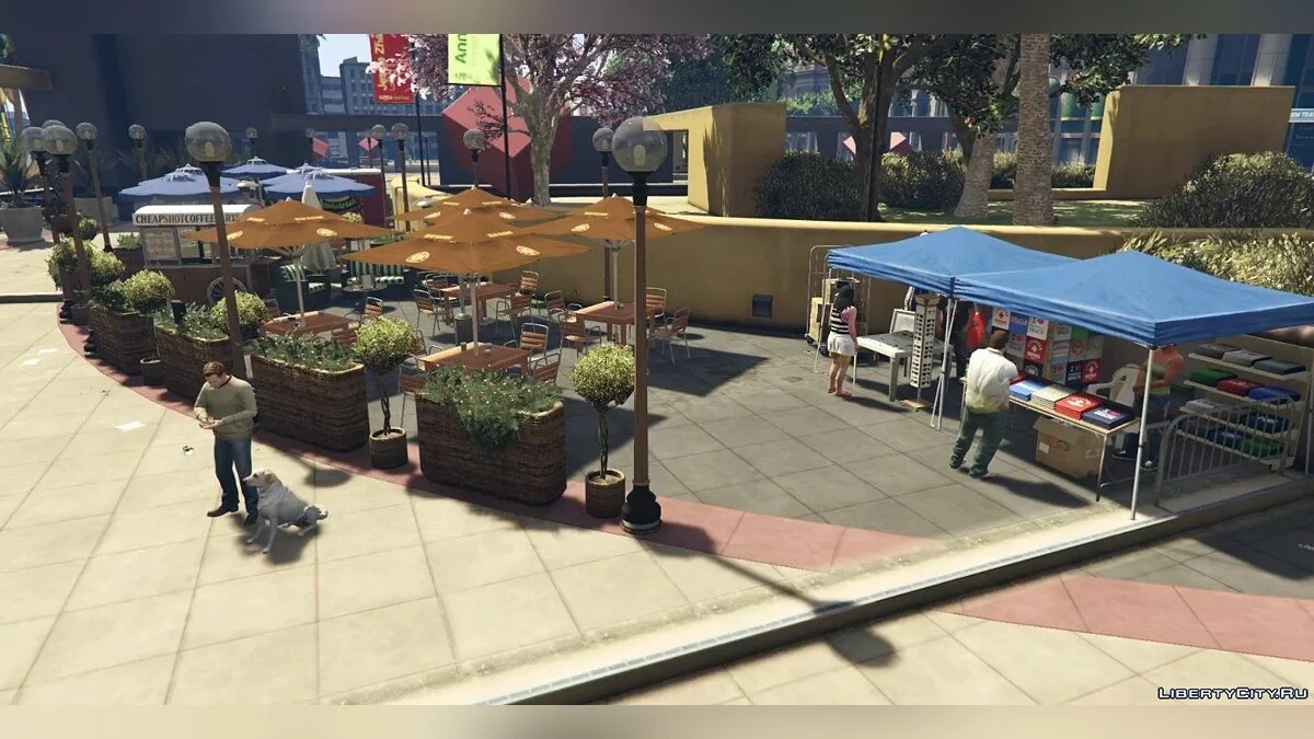Улучшенная центральная площадь / GTA 5