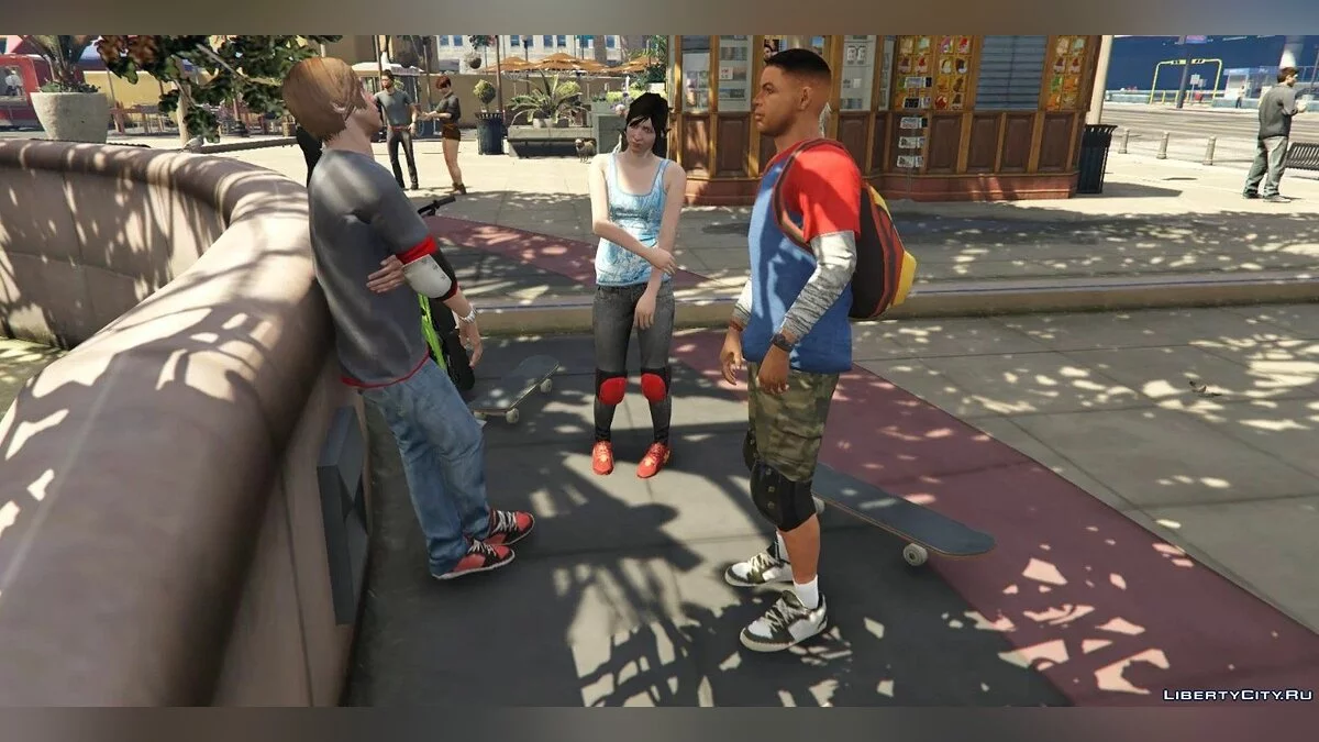 Улучшенная центральная площадь / GTA 5
