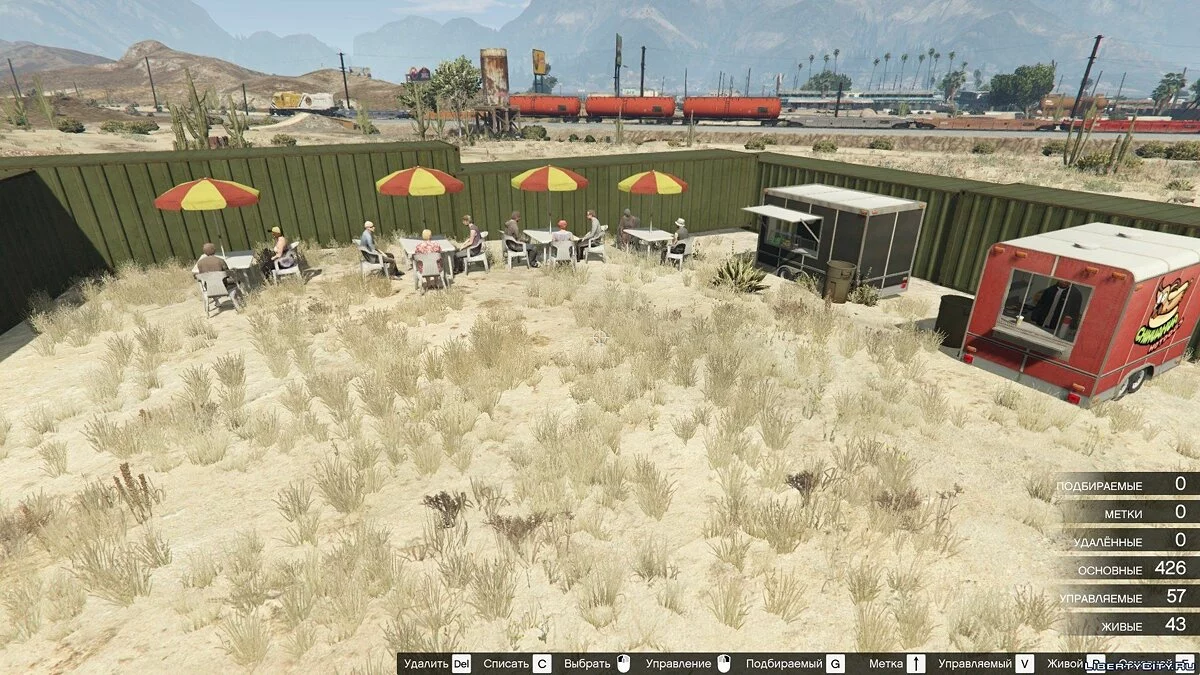 Американская база для спасения от зомби / GTA 5