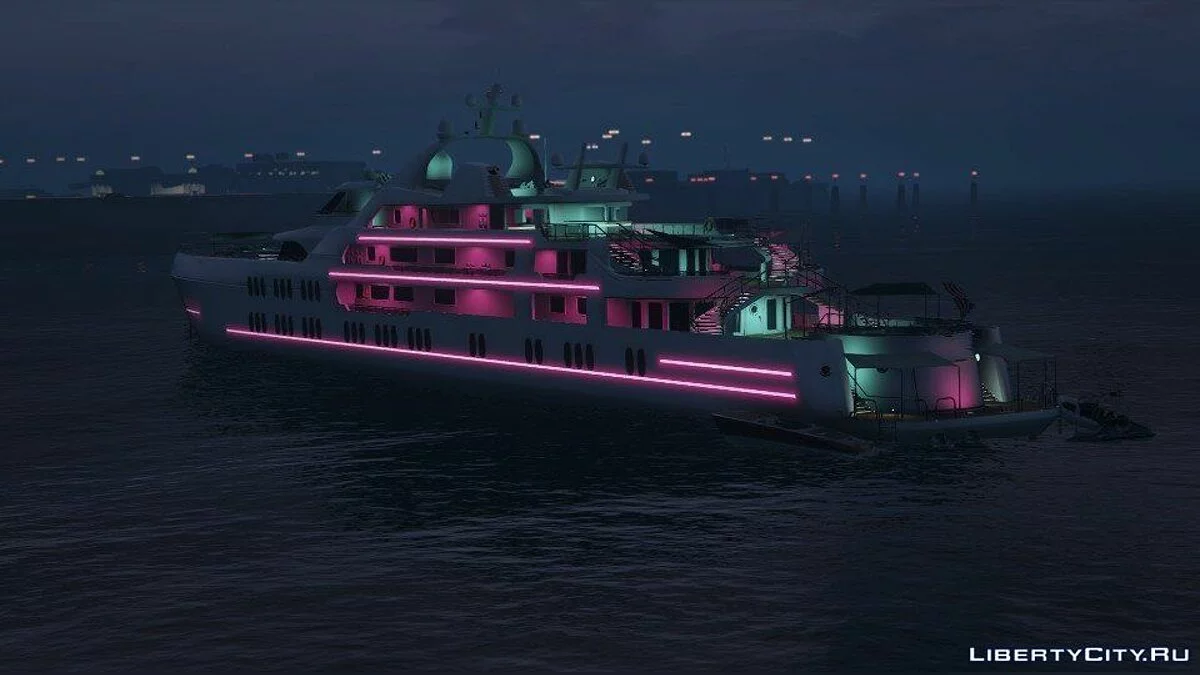 Яхта с райской вечеринкой / GTA 5