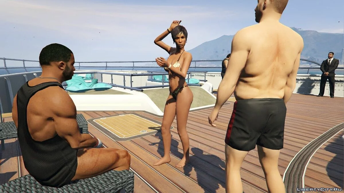 Яхта с райской вечеринкой / GTA 5
