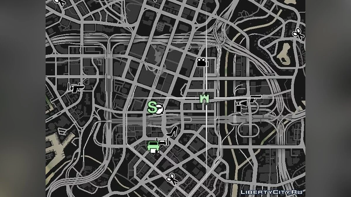 Обновленная территория вокруг LSPD / GTA 5