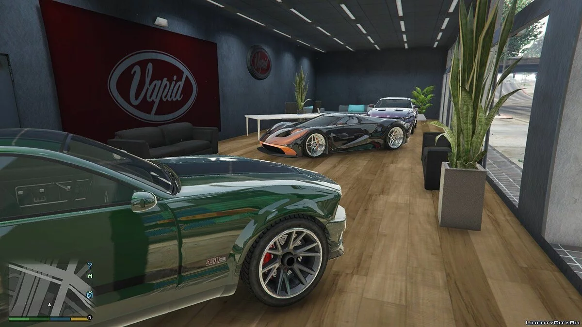 Открытый автосалон Vapid / GTA 5