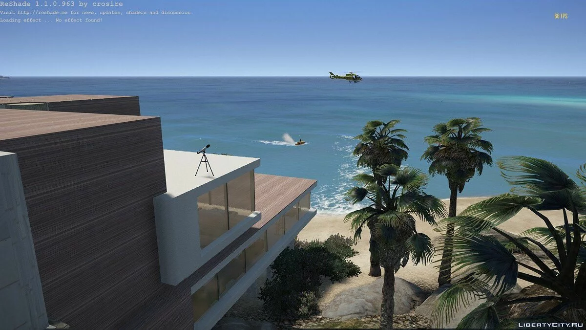 Пляжная  хай-тэк вилла / GTA 5
