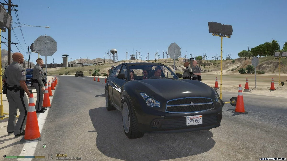 Пропускной пункт на шоссе 68 / GTA 5