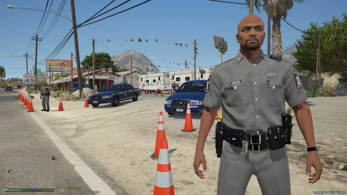 Пропускной пункт на шоссе 68 / GTA 5