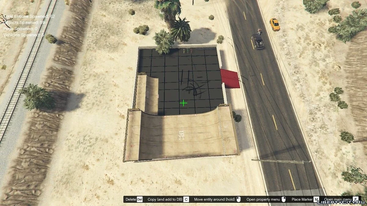 Скейт-парк в районе East Joshua / GTA 5