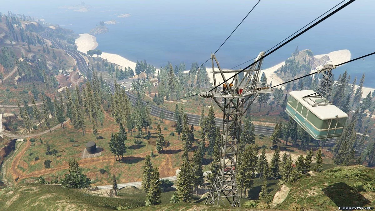 Улучшенная станция канатной дороги / GTA 5