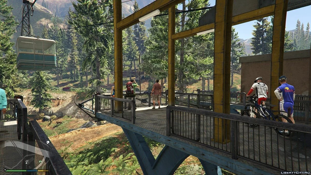 Улучшенная станция канатной дороги / GTA 5