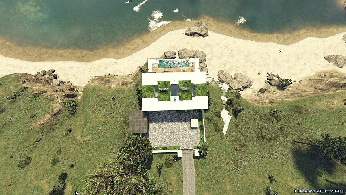 Вилла на берегу океана / GTA 5