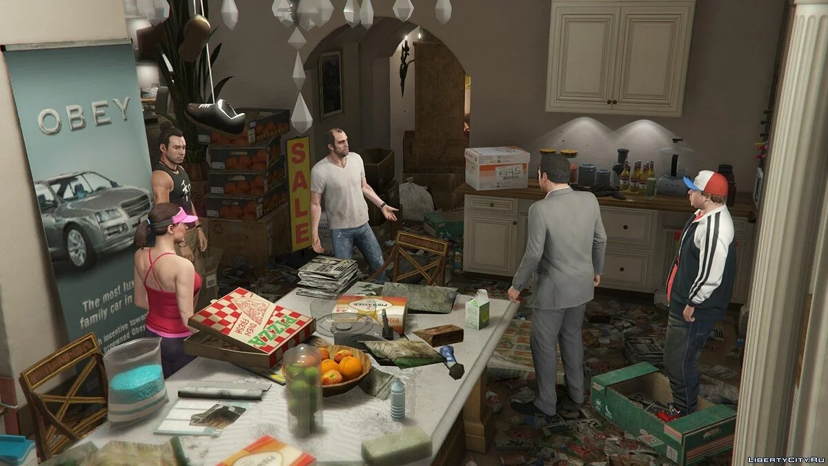Вонючий дом Майкла / GTA 5