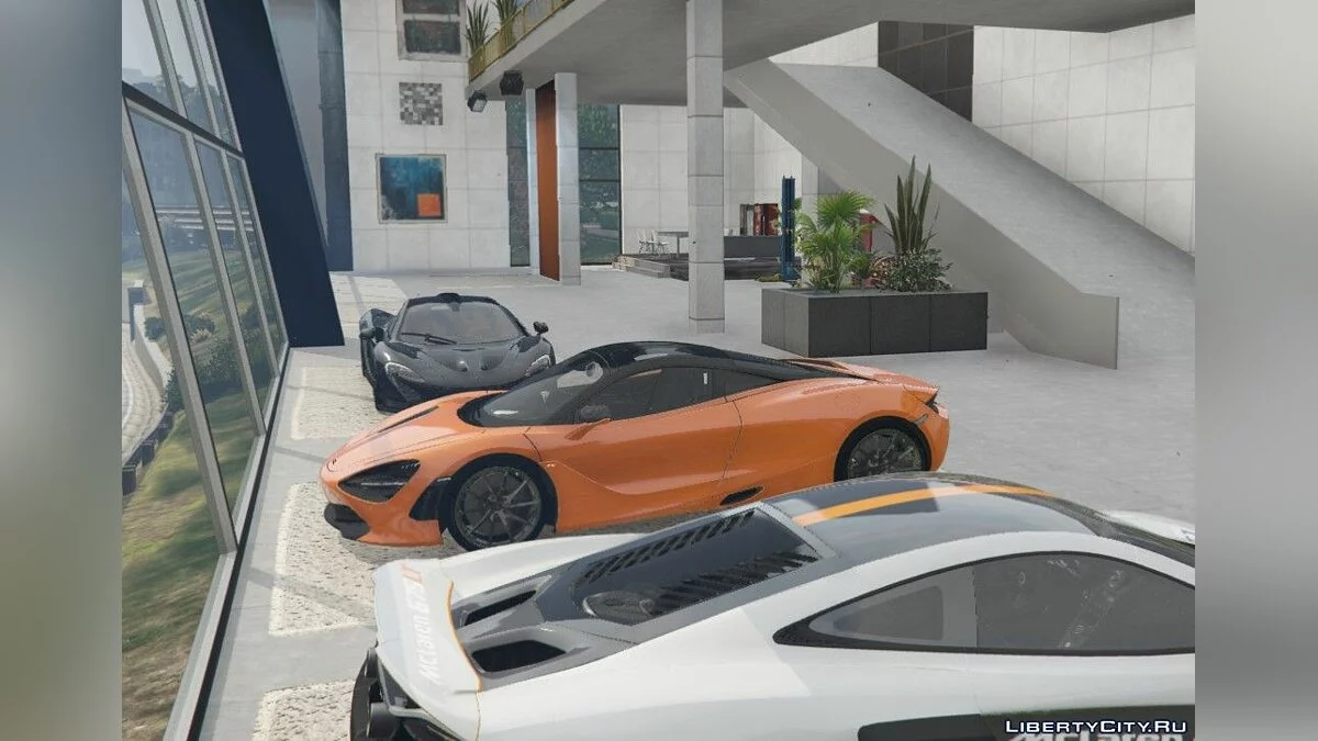 Автосалон Макларен / GTA 5
