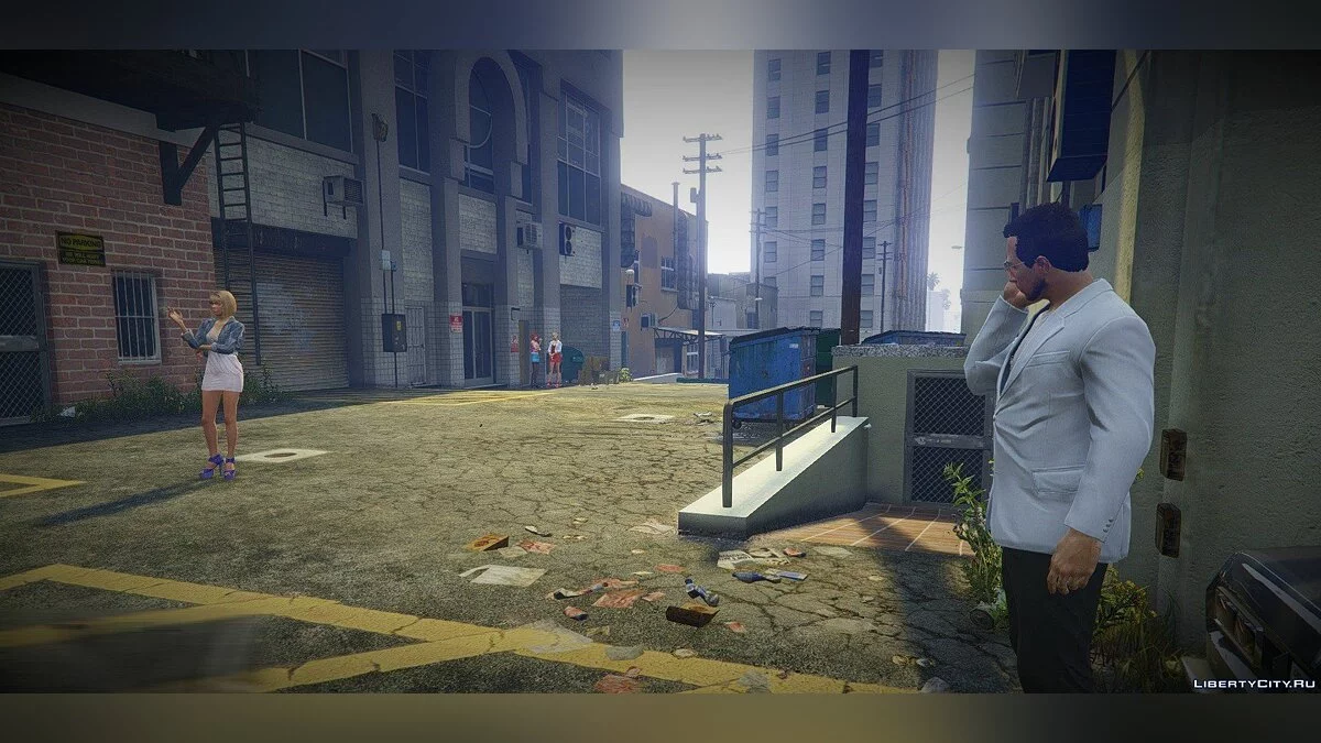 Криминальный район Веспуччи - русская мафия / GTA 5