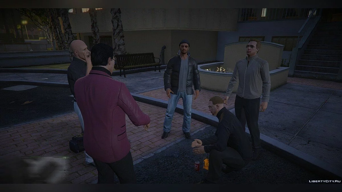 Криминальный район Веспуччи - русская мафия / GTA 5