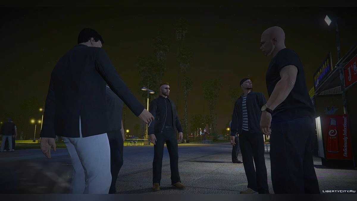 Криминальный район Веспуччи - русская мафия / GTA 5
