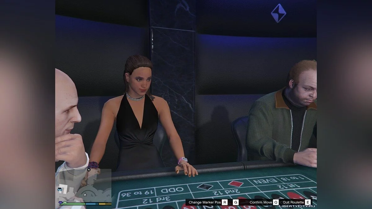Посетители в казино Diamond  / GTA 5